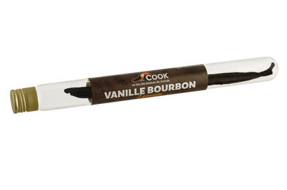 Cook épices -- Gousses de vanille bourbon bio (origine Madagascar) - 2 gousses