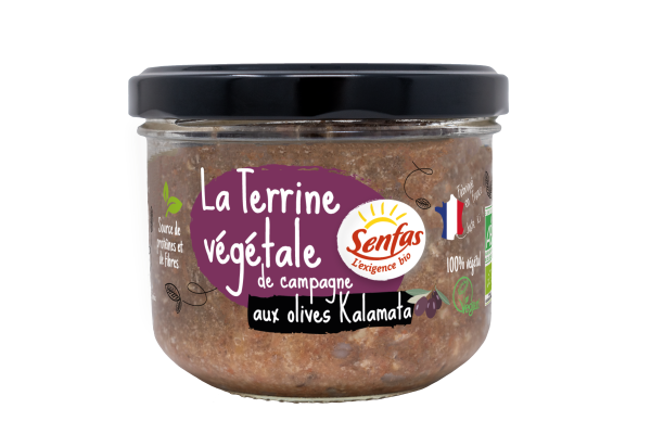 Terrine végétale de campagne olives kalamata bio - 1